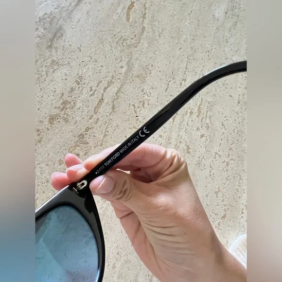 Tom Ford TF173 Nikita cat eye black sunglasses - Picture 8 of 15